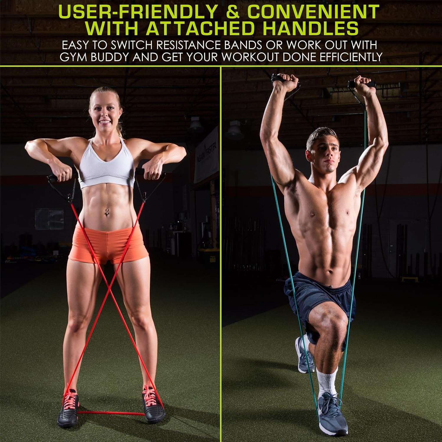 Stackable Fitness Resistance Bands