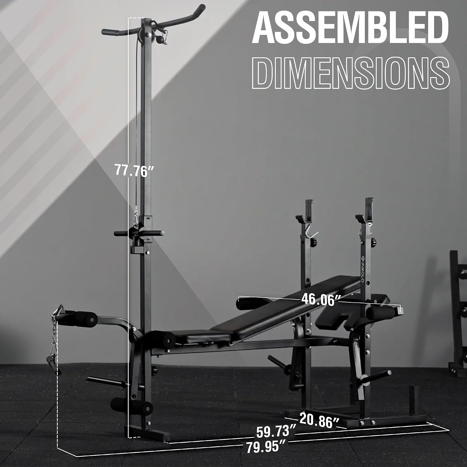 8 in 1 Multi-Function Olympic Weight Bench