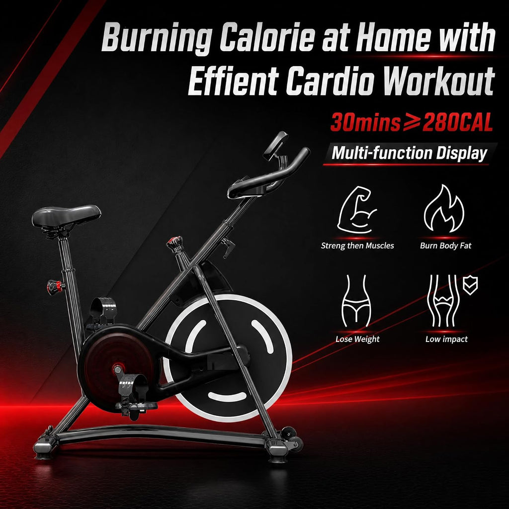Stationary Indoor Cycling Exercise Bike