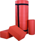 1 Inch Thick Yoga Mat with Knee Pad