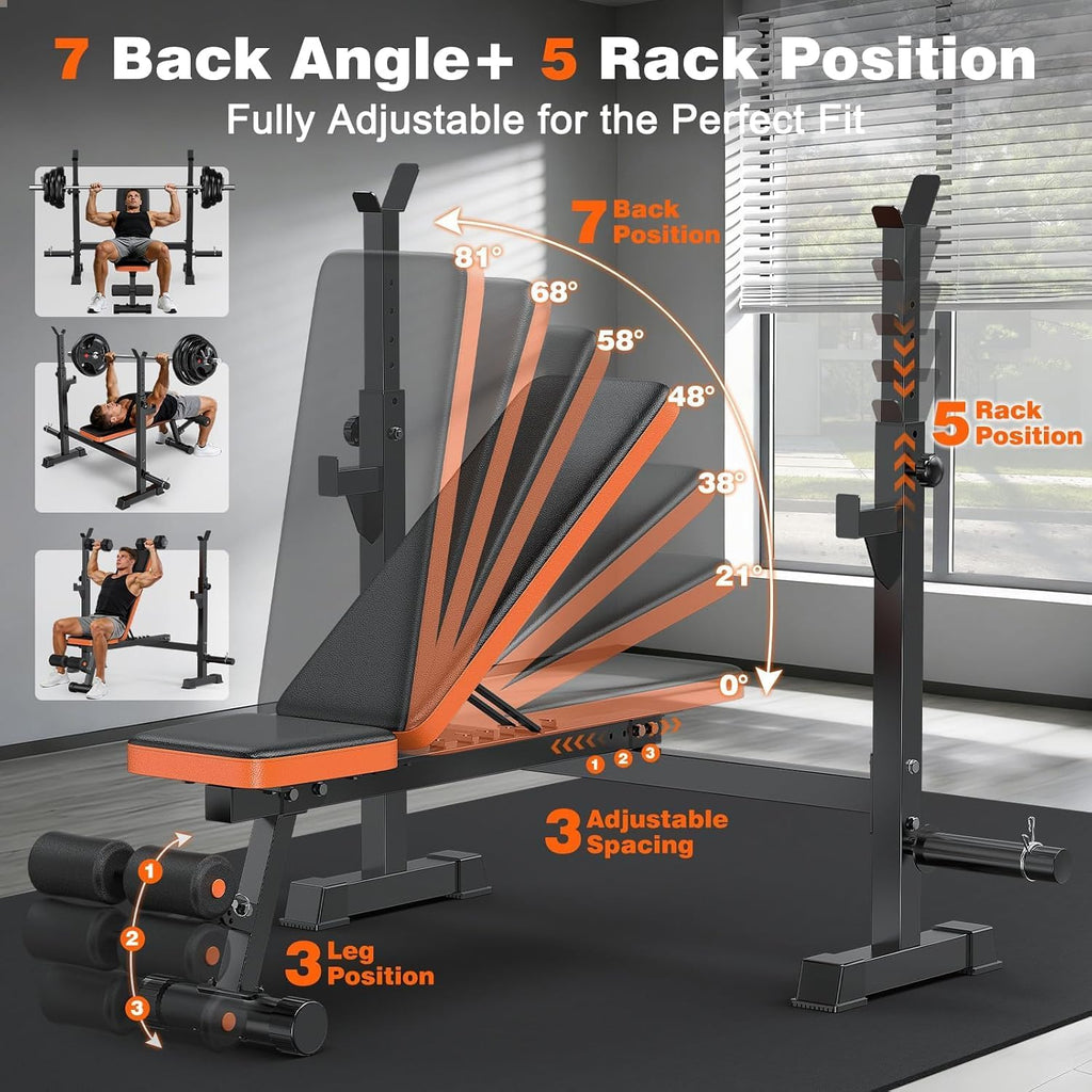 Extra Wide Yoga Mat Set with Blocks & Bands