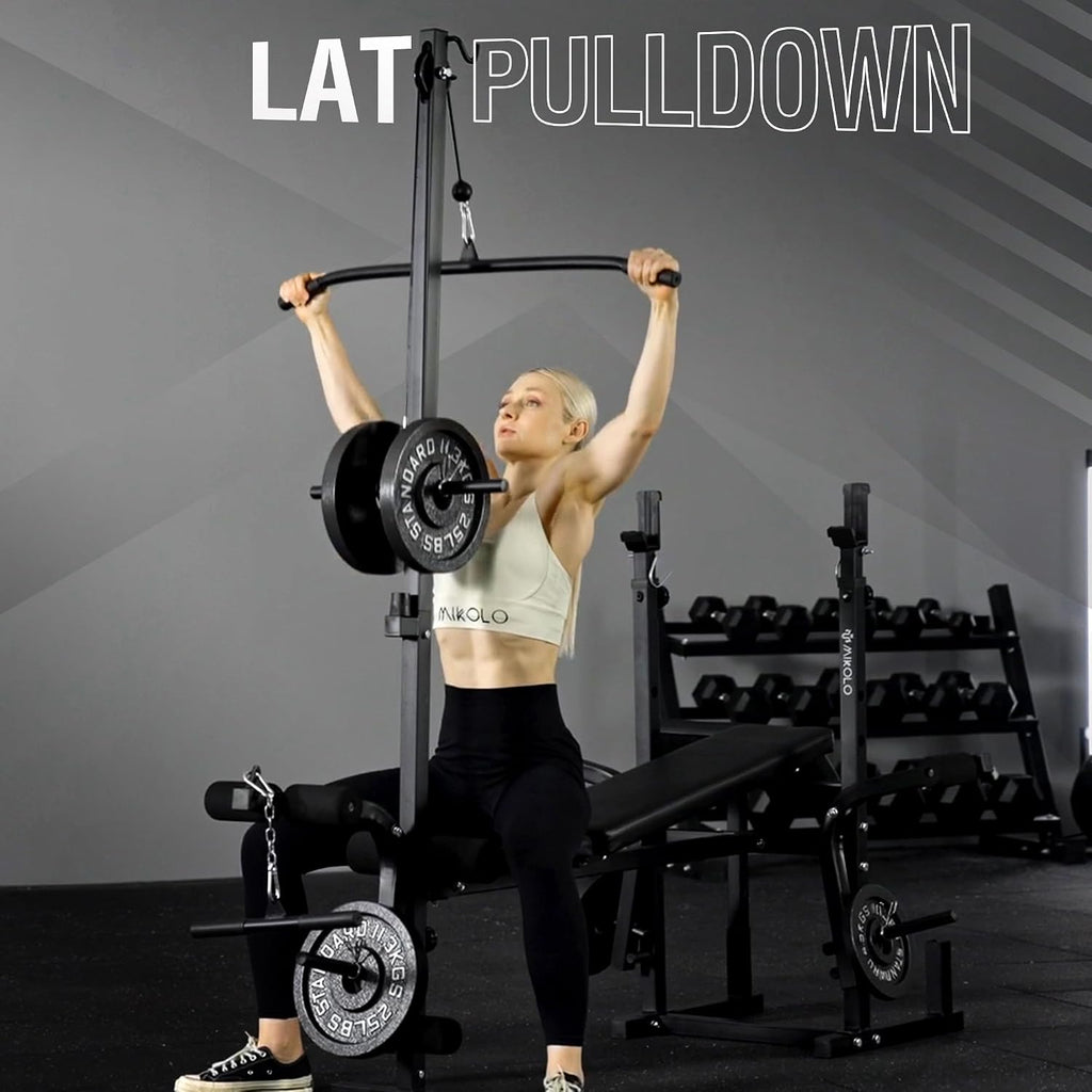 8 in 1 Multi-Function Olympic Weight Bench