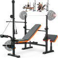 8 in 1 Multi-Function Adjustable Weight Bench