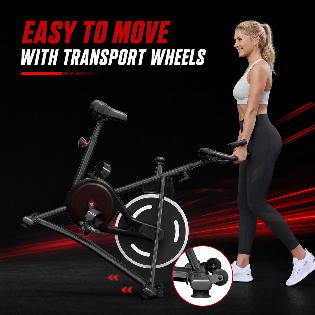 Stationary Indoor Cycling Exercise Bike