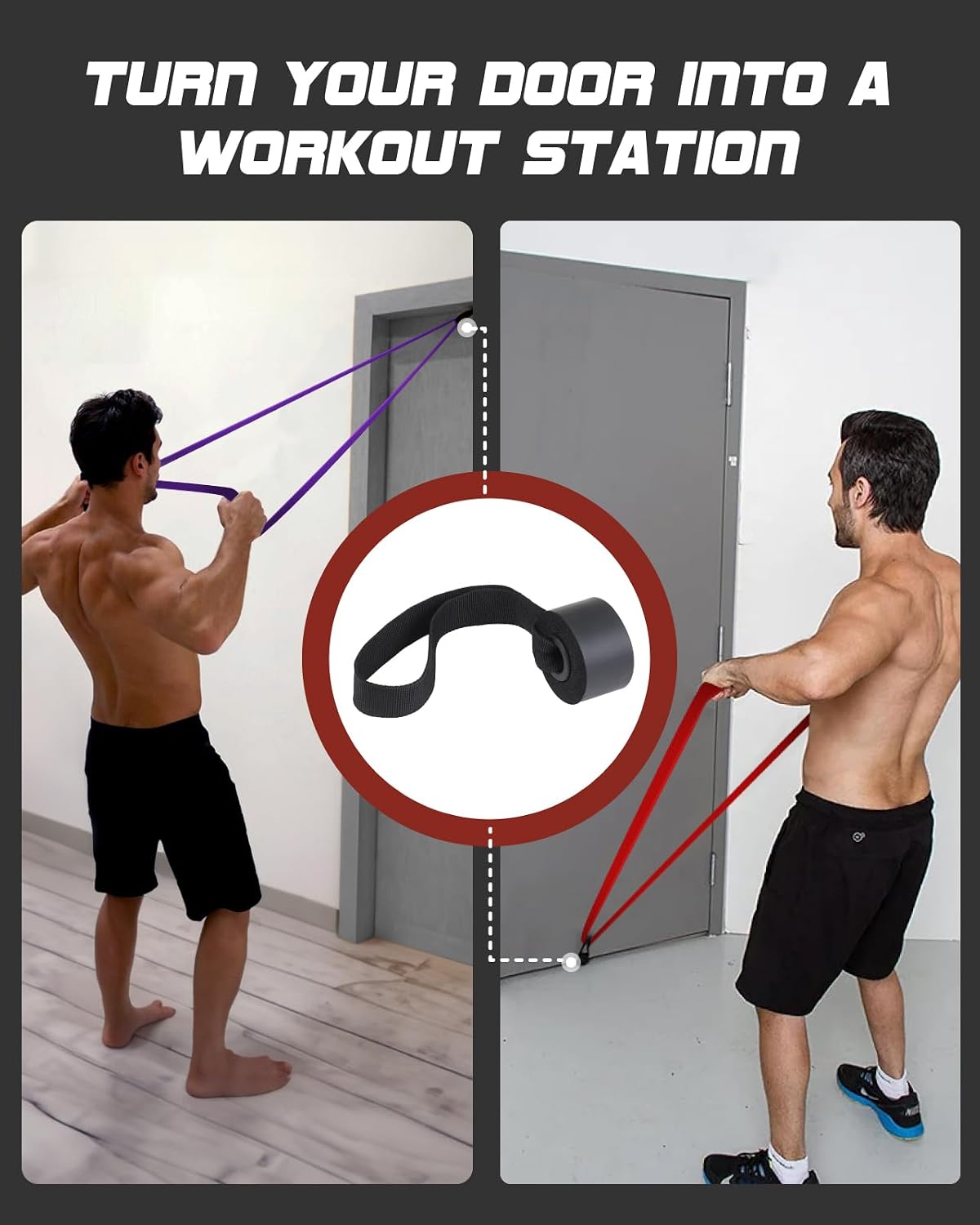 Pull Up Assist Resistance Bands Set