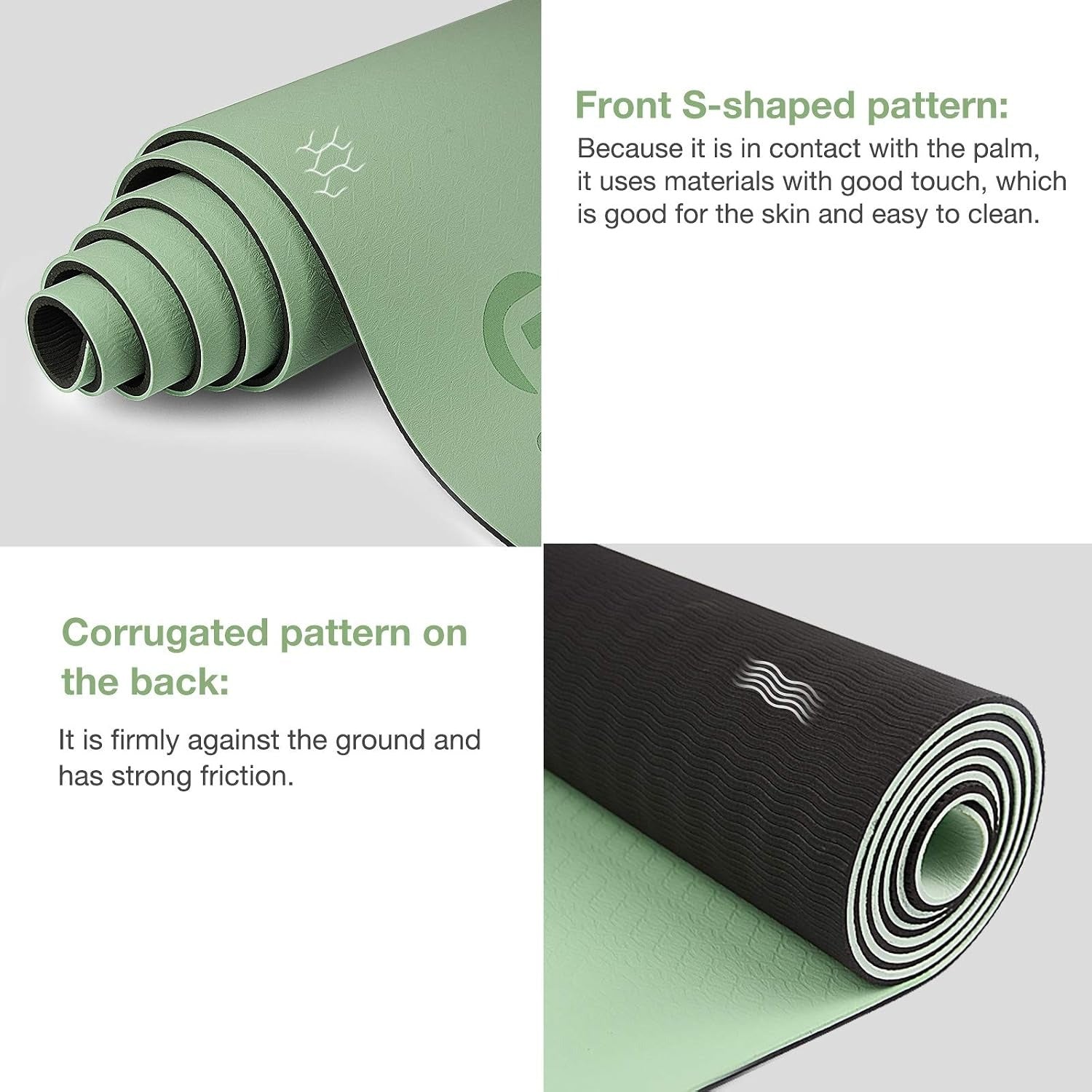 Eco-Friendly Non Slip TPE Yoga Mat