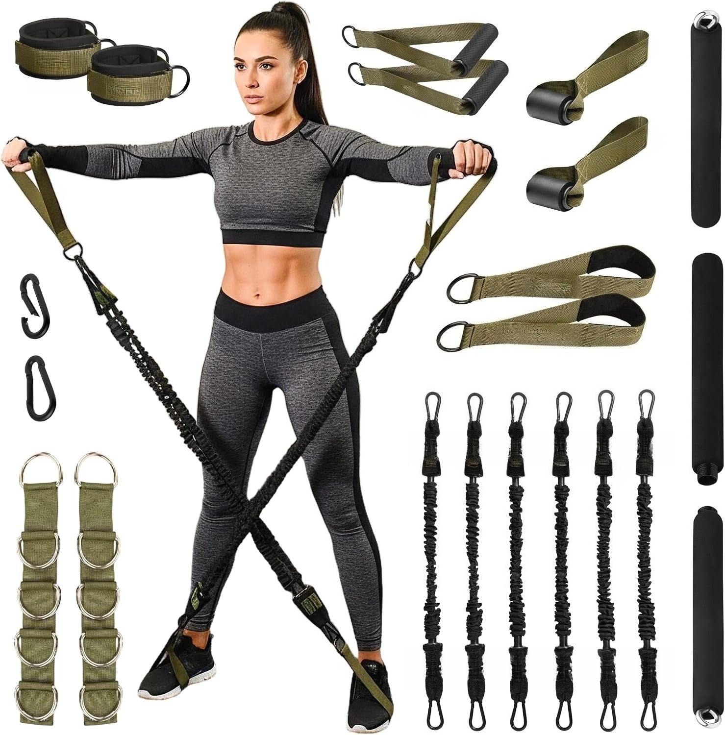 Complete Resistance Bands Workout Set