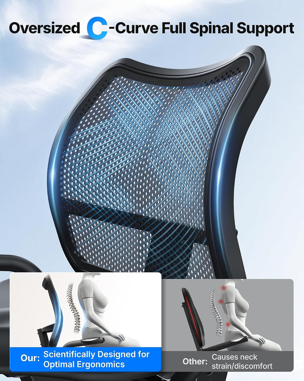 High-End Bluetooth Magnetic Recumbent Exercise Bike