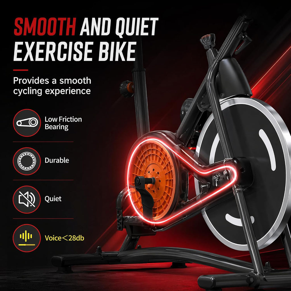 Stationary Indoor Cycling Exercise Bike