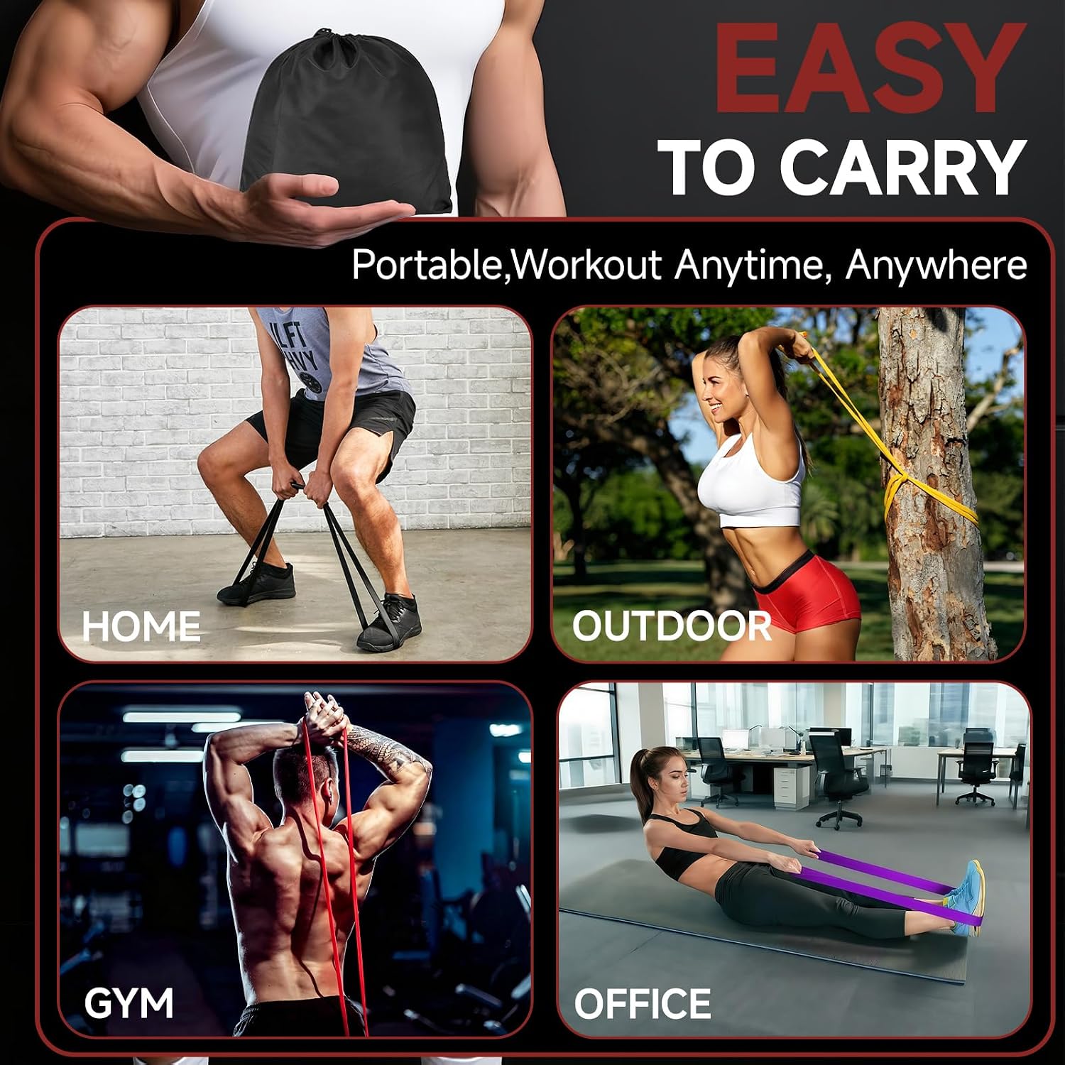 Heavy Duty Pull Up Assistance Bands