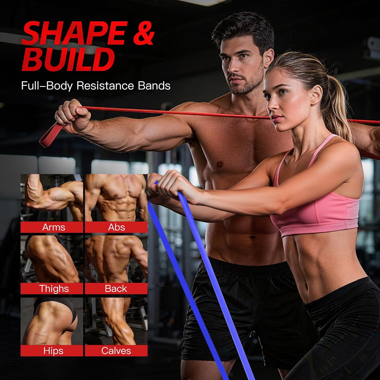 Pull Up Assist Resistance Workout Bands