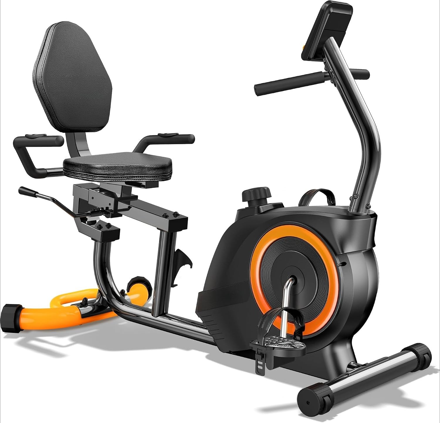 Quiet Magnetic Recumbent Exercise Bike for Seniors