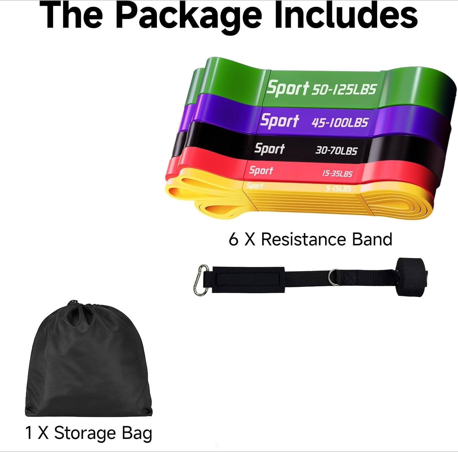 Heavy Duty Pull Up Assistance Bands
