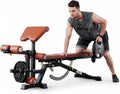 Adjustable Weight Bench with Attachments