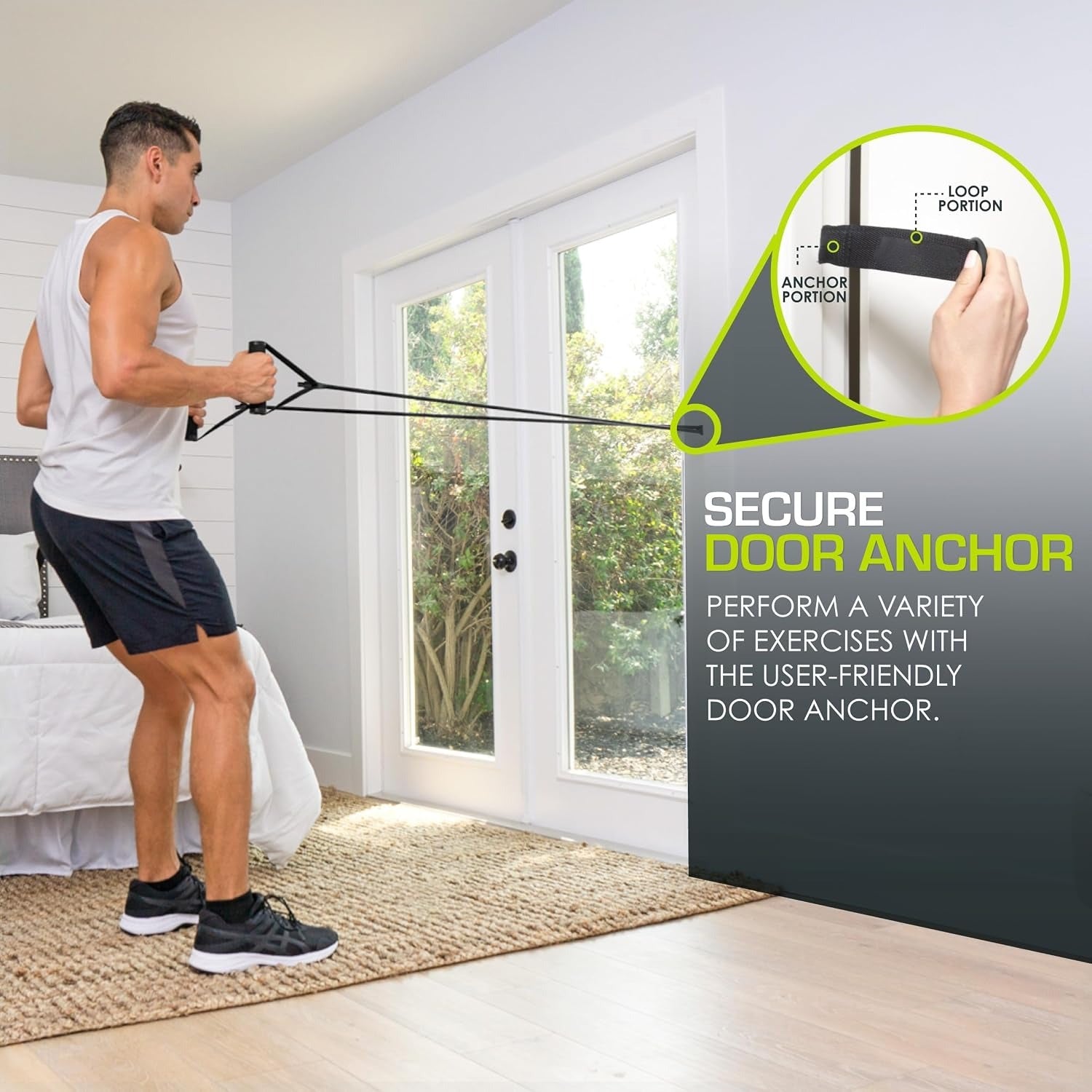 Stackable Fitness Resistance Bands